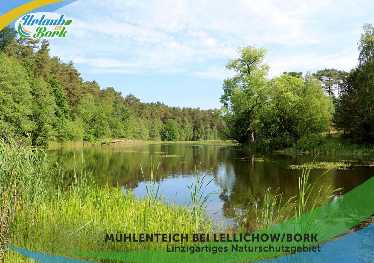 Jagd-Angler-Suite-03-Im-Wald-Am-See Kyritz Esterno foto